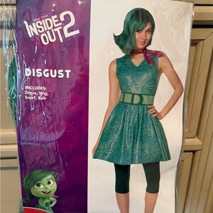 Disguise Inside Out 2 Disgust Costume - Green and Purple